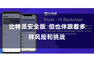 比特派安全版  但也伴跟着多样风险和挑战