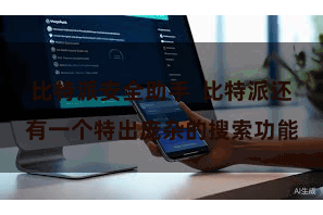 比特派安全助手  比特派还有一个特出庞杂的搜索功能
